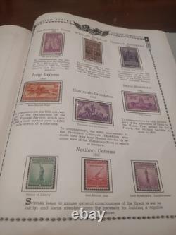TWO United States Stamp Collections In Perfect Albums 1900s Fwd. View And See