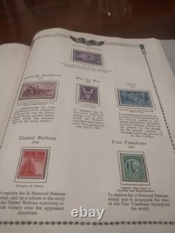 TWO United States Stamp Collections In Perfect Albums 1900s Fwd. View And See