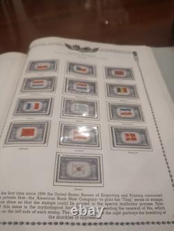 TWO United States Stamp Collections In Perfect Albums 1900s Fwd. View And See
