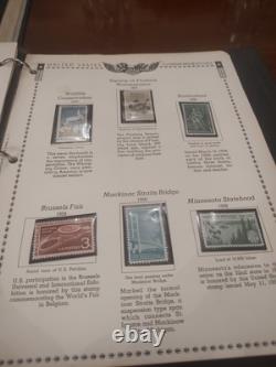 TWO United States Stamp Collections In Perfect Albums 1900s Fwd. View And See