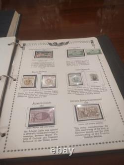 TWO United States Stamp Collections In Perfect Albums 1900s Fwd. View And See