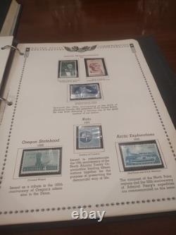 TWO United States Stamp Collections In Perfect Albums 1900s Fwd. View And See