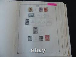 Thailand 1941-1970 Stamp Collection On Scott Intl Album Pages