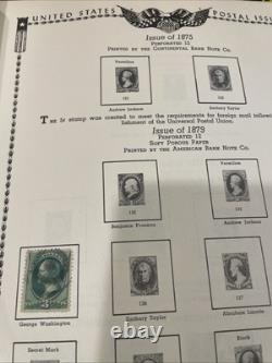 The All American Stamp Album 1847-1972 With Several Collectible Stamps- See Photos