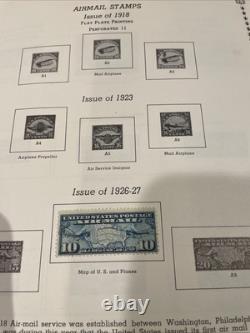 The All American Stamp Album 1847-1972 With Several Collectible Stamps- See Photos