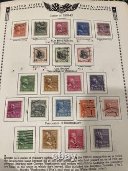 The All American Stamp Album 1847-1972 With Several Collectible Stamps- See Photos