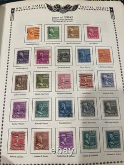 The All American Stamp Album 1847-1972 With Several Collectible Stamps- See Photos