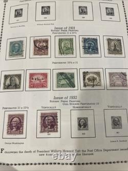 The All American Stamp Album 1847-1972 With Several Collectible Stamps- See Photos