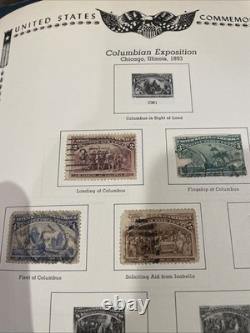 The All American Stamp Album 1847-1972 With Several Collectible Stamps- See Photos