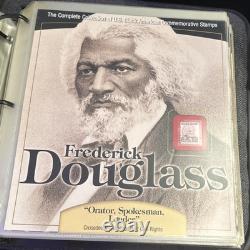 The Black Heritage Commemorative Series Stamp Collection, Album & 79 Pages with
