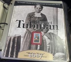 The Black Heritage Commemorative Series Stamp Collection, Album & 79 Pages with