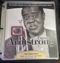 The Black Heritage Commemorative Series Stamp Collection, Album & 79 Pages with