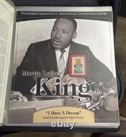 The Black Heritage Commemorative Series Stamp Collection, Album & 79 Pages with