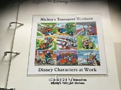 The Disney World Of Postage Stamps Album