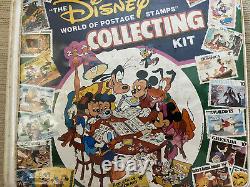 The Disney World of postage Stamp collection kit. Album + stamps 100% complete