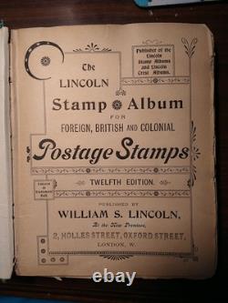 The Lincoln Stamp Album