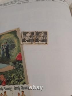 The New Statesman Deluxe H. E. Harris Stamp Album With Stamps The New Statesman Deluxe H. E. Harris Stamp Album With Stamps