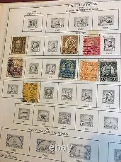 The New World Wide Postage Stamp Album 1900s Great Condition