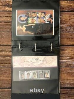 The Princess Dianna Collection. Stamp Collection. Rare Stamp Album