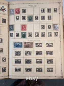 The Regent World Stamp Album Collection Vintage, Some Stamps Rare Collectible
