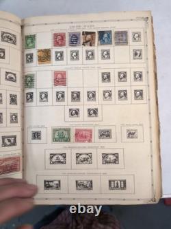 The Regent World Stamp Album Collection Vintage, Some Stamps Rare Collectible