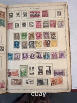 The Regent World Stamp Album Collection Vintage, Some Stamps Rare Collectible