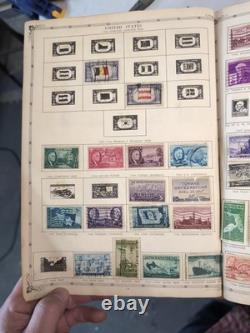 The Regent World Stamp Album Collection Vintage, Some Stamps Rare Collectible The Regent World Stamp Album Collection Vintage, Some Stamps Rare Collectible