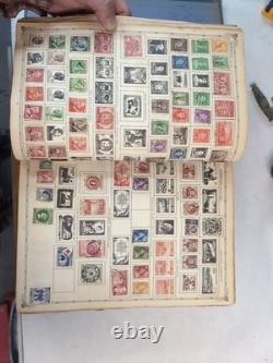 The Regent World Stamp Album Collection Vintage, Some Stamps Rare Collectible