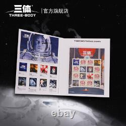 Three Body x China Post Stamp Album 2621cm Collections Turkey Postage Stamps