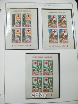 Togo Stamp Collection Mint NH In Album