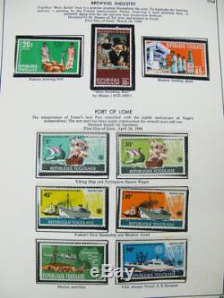 Togo Stamp Collection Mint NH In Album