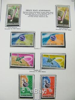 Togo Stamp Collection Mint NH In Album