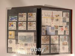 Top Germany Used Stamp Collection 1400 Different Stamps in Lighthouse Album