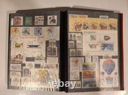 Top Germany Used Stamp Collection 1400 Different Stamps in Lighthouse Album