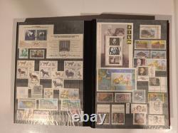 Top Germany Used Stamp Collection 1400 Different Stamps in Lighthouse Album