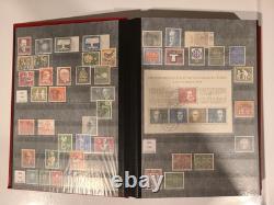 Top Germany Used Stamp Collection 1400 Different Stamps in Lighthouse Album