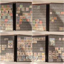 Top Germany Used Stamp Collection 1400 Different Stamps in Lighthouse Album