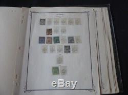 Tunisia 1888-1957 Stamp Collection on Scott Specialty Album Pages