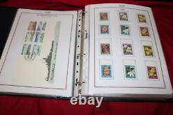 Tuvalu Stamps Collection 1989-1998 U/m Mint, Fine Used, Specimens Etc In Album