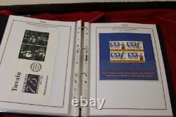 Tuvalu Stamps Collection 2009-2010 U/m Mint, Sheets Etc In Album