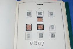 Two Volume Canada and Provinces in Harris Stamp Album Collection $2500+ nice