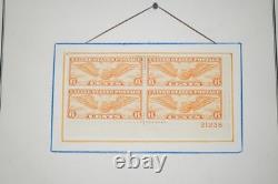 U. S. 1910s-1930s BACK OF BOOK COLLECTION OF 60 STAMPS & 40 BLOCKS IN ALBUM