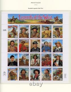 U. S. 1952-2007 Virtually Complete Stamp Collection in 6 Hingless Schaubek Albums