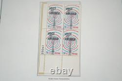 U. S. 1967-1978 Collection Of 280 + Mint Plate Blocks In Minkus Album