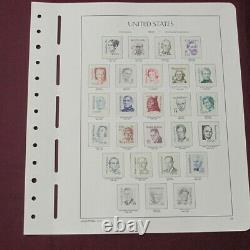 U. S. Collection in Lighthouse hingless album 600 mint stamps face $125.00