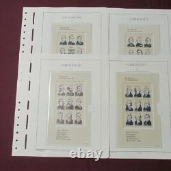 U. S. Collection in Lighthouse hingless album 600 mint stamps face $125.00