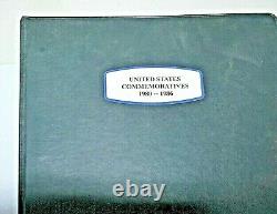 U. S. Commemorative Stamp Album Collection-1980-1986-over 630 All Mint Stamps