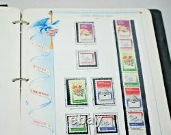 U. S. Commemorative Stamp Album Collection-1980-1986-over 630 All Mint Stamps