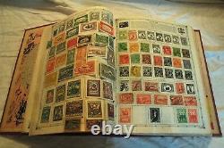U. S. MINT and WORLD POSTAGE STAMP COLLECTION in 4 ALBUMS + UNSORTED PACKETS