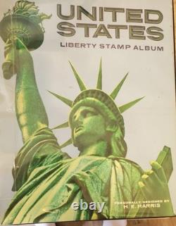 U. S. Postage stamp collection Liberty Stamp Album